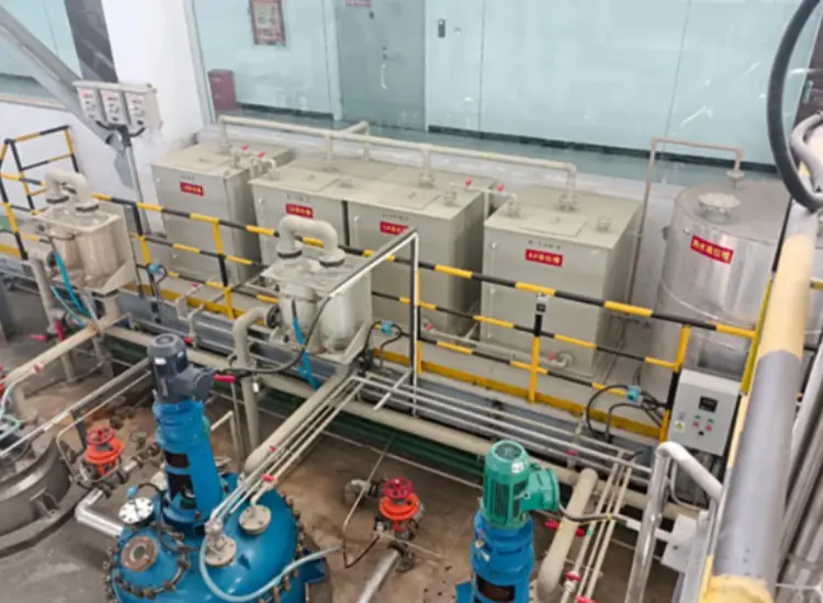 Sulfuric Acid Leaching Test at Atmospheric Pressure