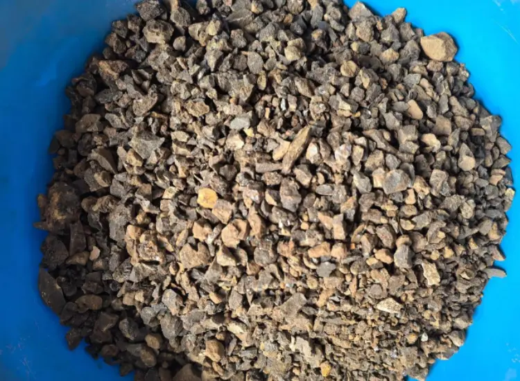 Lead-zinc ore flotation test